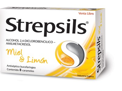 Pastillas Para El Dolor De Garganta Strepsils